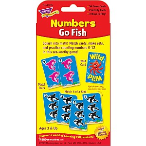 Numbers Go Fish Challenge Cards