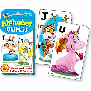 Alphabet Old Maid Challenge Cards