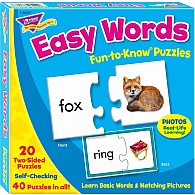 Easy Words Fun-to-know Puzzles
