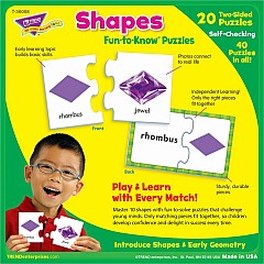 Shapes Fun-to-Know Puzzles