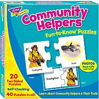 Community Helpers - Fun-to-Know Puzzles