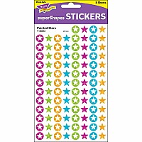 Color Harmony Painted Stars Supershapes Stickers, 800 Count