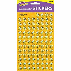 Bees Buzz Superspots Stickers, 800 Ct