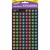 Bright Owls Superspots Stickers, 800 Ct