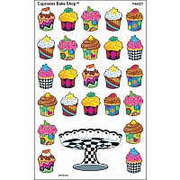 The Bake Shop Cupcakes SuperShapes Stickers
