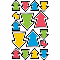Awesome Arrows Supershapes Stickers - Large, 128 Count