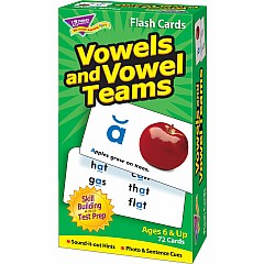 Vowels and Vowel Teams Skill Drill Flash Cards