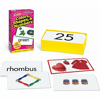 Colors, Shapes, & Numbers Skill Drill Flash Cards
