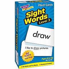 Sight Words-Level 3 Skill Drill Flash Cards