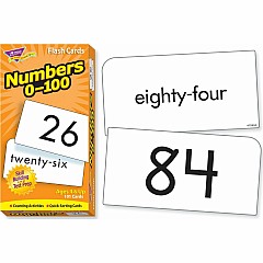 Numbers 0-100 Skill Drill Flash Cards