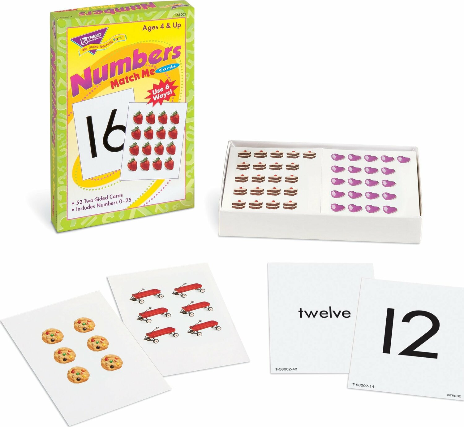 Trend Match Me Numbers 0-10 Learning Game