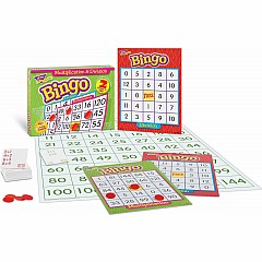Multiplication & Division 2-sided Bingo Game