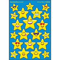Emoji Stars Stinky Stickers - /Caramel Corn Scented