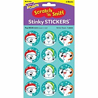 Winter Bears/Pepbearmint Stinky Stickers, 48 Ct