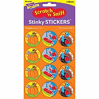 Fall Friends/Pumpkin Stinky Stickers, 48 Ct