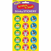 Purr-fect Pets/Cinnamon Stinky Stickers, 60 Count