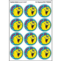 Ex-Squeeze Me! - Lemon Juice scent Retro Stinky Stickers® (24 ct.)