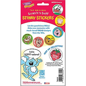 Way to Motor - Old Shoe scent Retro Stinky Stickers® (24 ct.)