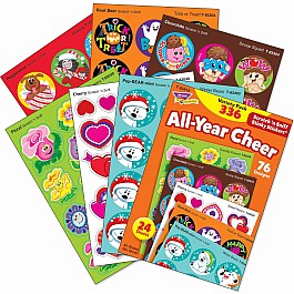All Year Cheer Stinky Stickers Variety Pack, 336 Ct