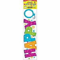 Color Harmony Wipe-off Birthday Mini Bulletin Board Set