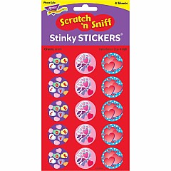 Valentine's Day/ Cherry Stinky Stickers, 60 Ct