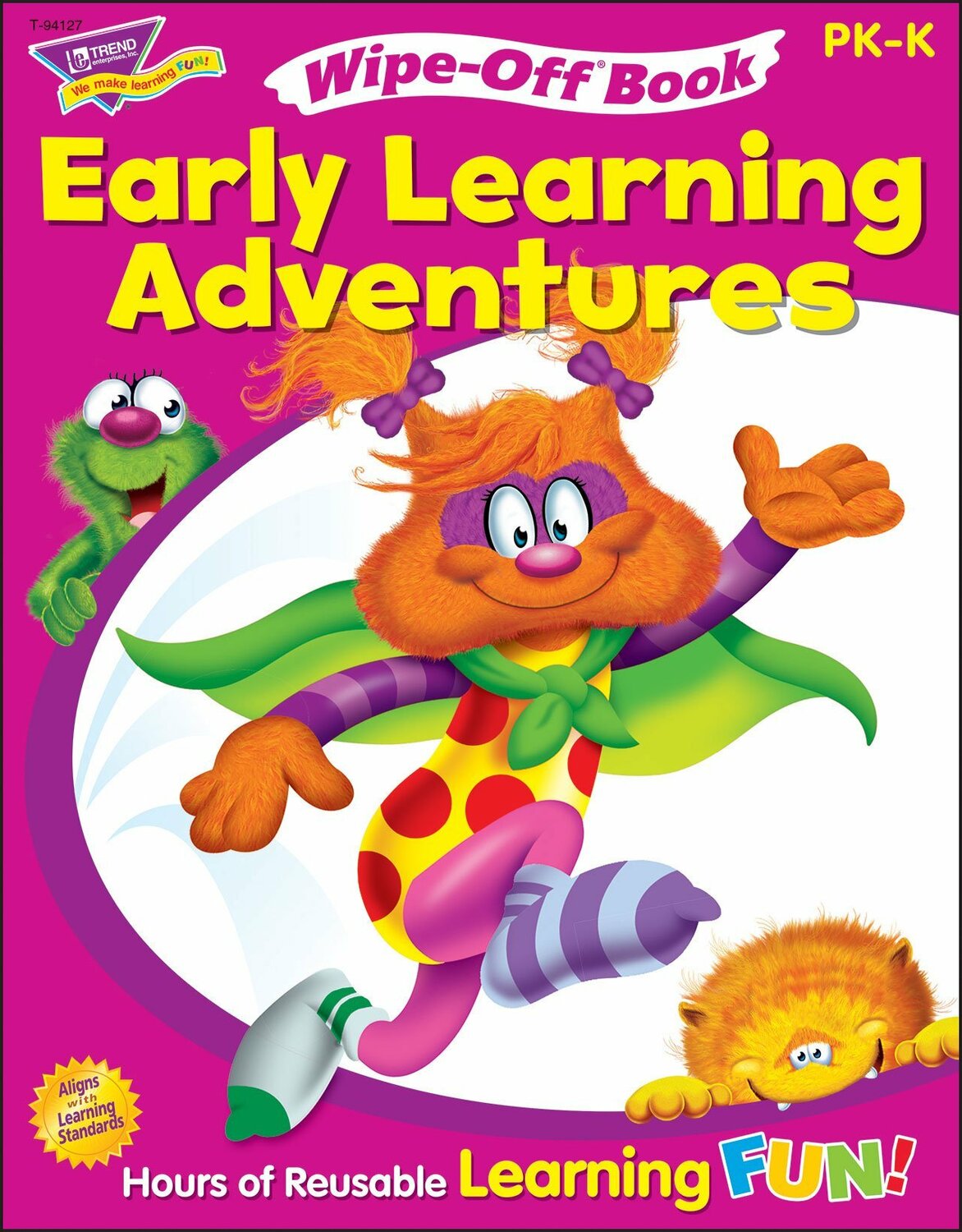 Get Ready For Kindergarten 1 Furry Friends Wipe Off Book The Learning Post Toys