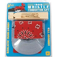 Train Whistle with Hat and Scarf