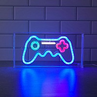 Neon Art Desktop and Wall Sign (Gamer)