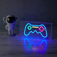 Neon Art Desktop and Wall Sign (Gamer)