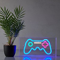 Neon Art Desktop and Wall Sign (Gamer)