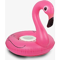 Aqua Jams Bluetooth Floating Speaker and Cup Holder (Flamingo)