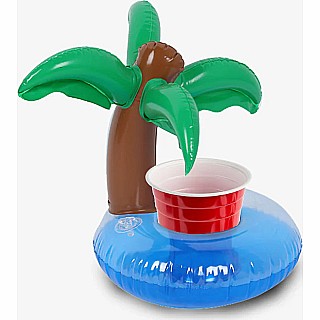 Aqua Jams Bluetooth Floating Speaker and Cup Holder (Palm Tree)