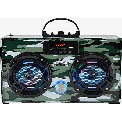 Green Camo Bluetooth Boombox