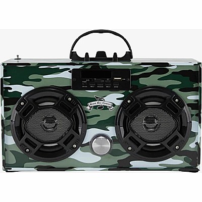 Green Camo Bluetooth Boombox