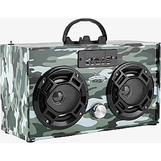 Green Camo Bluetooth Boombox