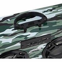 Green Camo Bluetooth Boombox