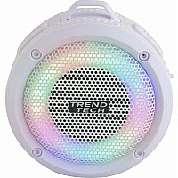 Super sound Waterproof LED Speaker - White