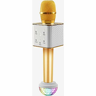 USB Disco Ball Attachment for Sing-along Karaoke Microphone
