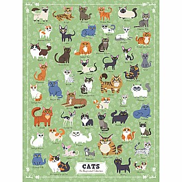 Illustrated Cats-500 Piece