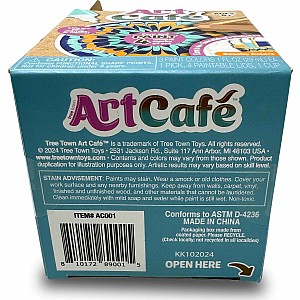 Art Café Latte-Inspired Painting Set - Beachy Colors