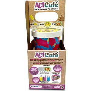 Art Café Latte-Inspired Painting Set - Cheery Colors