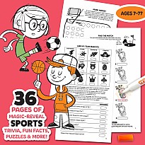 The Original Yes and Know Invisible Ink Trivia Game Books: Spectacular Sports