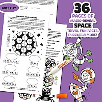 The Original Yes and Know Invisible Ink Trivia Game Books: Super Space