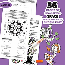 The Original Yes and Know Invisible Ink Trivia Game Books: Super Space