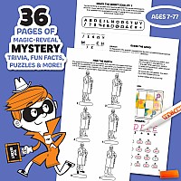 The Original Yes and Know Invisible Ink Trivia Game Books: Mystery