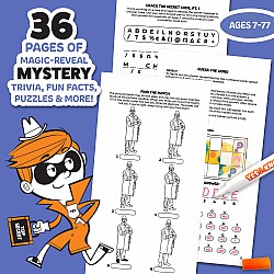 The Original Yes and Know Invisible Ink Trivia Game Books: Mystery