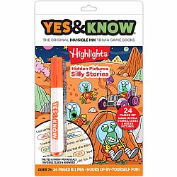 The Original Yes and Know Invisible Ink Trivia Game Books: Highlights Hidden Pictures