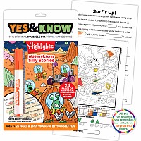 The Original Yes and Know Invisible Ink Trivia Game Books: Highlights Hidden Pictures
