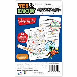 The Original Yes and Know Invisible Ink Trivia Game Books: Highlights Hidden Pictures
