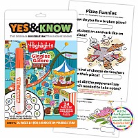 The Original Yes and Know Invisible Ink Trivia Game Books: Highlights Giggles Galore